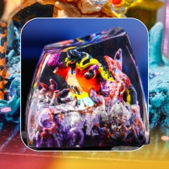 One Piece - Marshall D. Teach Artisan Keycap Breakwooden