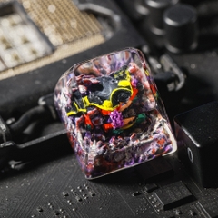 One Piece - Marshall D. Teach Artisan Keycap Breakwooden 2