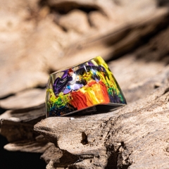 One Piece - Shanks Artisan Keycap Breakwooden