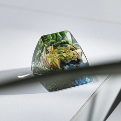 Orange Dragon Artisan Keycap Breakwooden 3