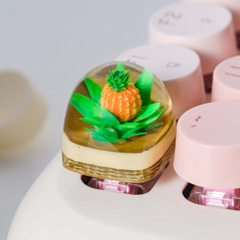 Pineapple Artisan Keycap Breakwooden 2