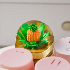 Pineapple Artisan Keycap Breakwooden 2