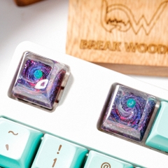 Planet - Earth Artisan Keycap Breakwooden 2