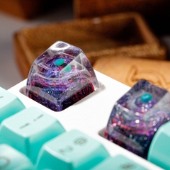 Planet - Earth Artisan Keycap Breakwooden 2