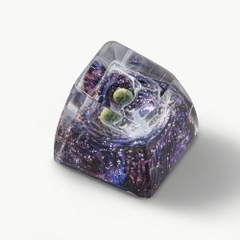 Planet - Earth Artisan Keycap Breakwooden 3