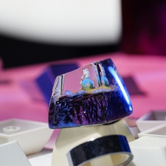 Planet - Earth Artisan Keycap Breakwooden 4