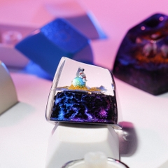 Planet - Earth Artisan Keycap Breakwooden 4