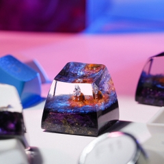 Planet - Earth Artisan Keycap Breakwooden 4