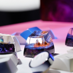 Planet - Earth Artisan Keycap Breakwooden 4