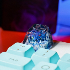 Planet - Earth Artisan Keycap Breakwooden 4