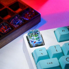 Planet - Earth Artisan Keycap Breakwooden 4