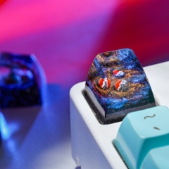 Planet - Earth Artisan Keycap Breakwooden 4