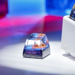 Planet - Earth Artisan Keycap Breakwooden 4