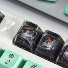 Planet - Galaxy Artisan Keycap Breakwooden 4