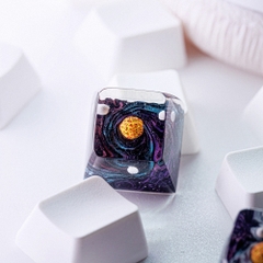 Planet - Galaxy Artisan Keycap Breakwooden 5