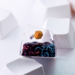 Planet - Galaxy Artisan Keycap Breakwooden 5