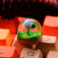 Plant Vs Zombie Keycap Breakwooden