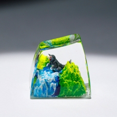 Pokemon - Aggron Artisan Keycap Breakwooden