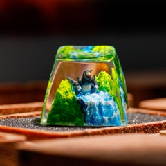 Pokemon - Aggron Artisan Keycap Breakwooden 2