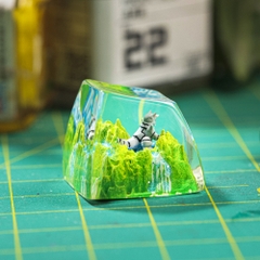 Pokemon - Aggron Artisan Keycap Breakwooden 3