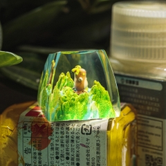 Pokemon - Alolan Raichu Artisan Keycap Breakwooden