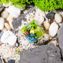 Pokemon - Ampharos Artisan Keycap Breakwooden