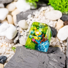 Pokemon - Ampharos Artisan Keycap Breakwooden