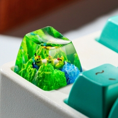 Pokemon - Ampharos Artisan Keycap Breakwooden 2