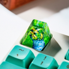 Pokemon - Ampharos Artisan Keycap Breakwooden 2