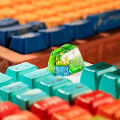 Pokemon - Ampharos Artisan Keycap Breakwooden 2