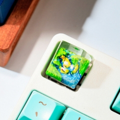 Pokemon - Ampharos Artisan Keycap Breakwooden 2