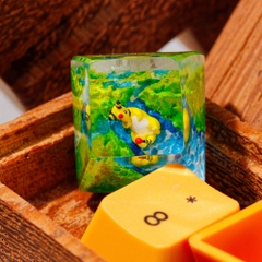 Pokemon - Ampharos Artisan Keycap Breakwooden 2