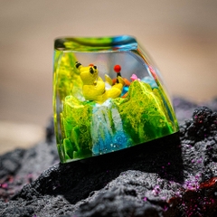 Pokemon - Ampharos Artisan Keycap Breakwooden 3