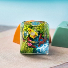 Pokemon - Ampharos Artisan Keycap Breakwooden 4