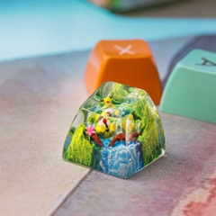 Pokemon - Ampharos Artisan Keycap Breakwooden 4