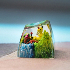 Pokemon - Ampharos Artisan Keycap Breakwooden 4