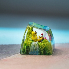 Pokemon - Ampharos Artisan Keycap Breakwooden 4