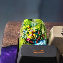 Pokemon - Ampharos Artisan Keycap Breakwooden 4