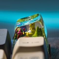 Pokemon - Ampharos Artisan Keycap Breakwooden 4