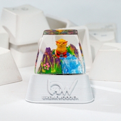 Pokemon - Arcanine Artisan Keycap Breakwooden