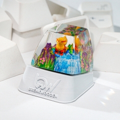 Pokemon - Arcanine Artisan Keycap Breakwooden