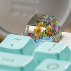 Pokemon - Arcanine Artisan Keycap Breakwooden