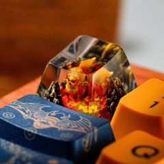 Pokemon - Arcanine Artisan Keycap Breakwooden 2