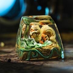 Pokemon - Arcanine Artisan Keycap Breakwooden 3