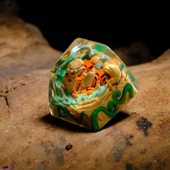 Pokemon - Arcanine Artisan Keycap Breakwooden 5