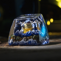 Pokemon - Blastoise Artisan Keycap Breakwooden