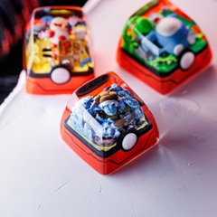 Pokemon - Blastoise Artisan Keycap Breakwooden 2