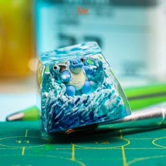 Pokemon - Blastoise Artisan Keycap Breakwooden 4