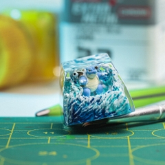 Pokemon - Blastoise Artisan Keycap Breakwooden 4