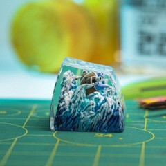 Pokemon - Blastoise Artisan Keycap Breakwooden 4